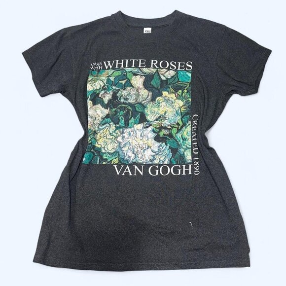 Blackgrey Van Gogh Graphic Tee - Picture 1 of 5